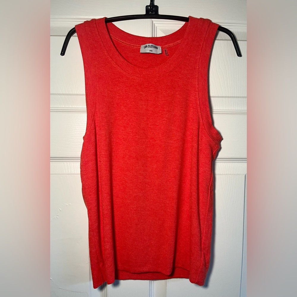 LNA Bold Scarlet Tank Top